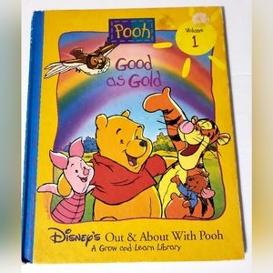 1996 Winnie the Pooh Good As Gold Vol. 1 Book!